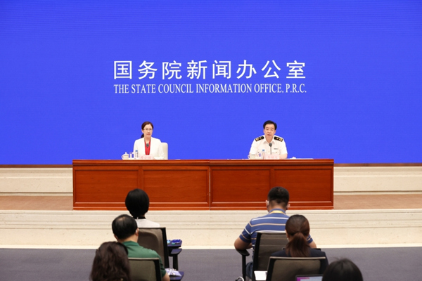 Les douanes chinoises tiennent une conférence de presse